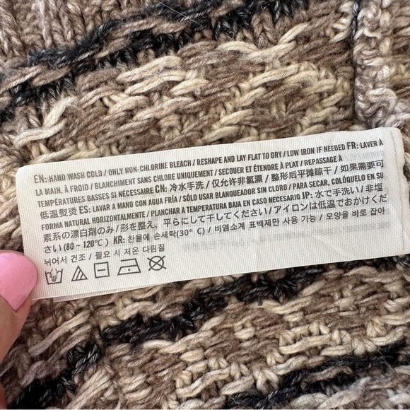 Abercrombie & Fitch open cardigan in a cotton blend - Picture 11 of 11